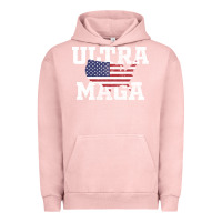 Pigment Salmon ULTRA MAGA Urban Hoodie - linhVisuals