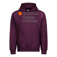 Mauve Wine artcenter, college design Urban Hoodie - linhVisuals