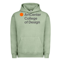 Pigment Oil Green artcenter, college design Urban Hoodie - linhVisuals