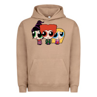 Pigment Burro power puff girls Urban Hoodie - linhVisuals