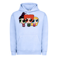 Pigment Grape Ice power puff girls Urban Hoodie - linhVisuals
