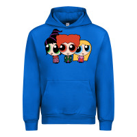 Cobalt power puff girls Urban Hoodie - linhVisuals
