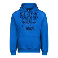 Cobalt black girls rock Urban Hoodie - linhVisuals
