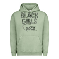 Pigment Oil Green black girls rock Urban Hoodie - linhVisuals