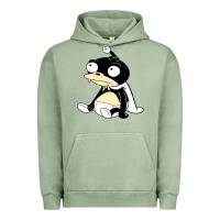 Pigment Oil Green nibbler  futurama Urban Hoodie - linhVisuals