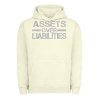 Pigment Pistachio assets over liabilities mens t shirt Urban Hoodie - linhVisuals