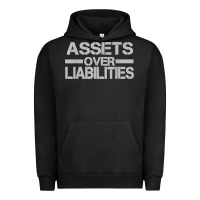 Pigment Black assets over liabilities mens t shirt Urban Hoodie - linhVisuals
