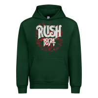 Forest Green Rush 1974 Urban Hoodie - linhVisuals