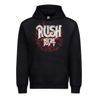 Black Rush 1974 Urban Hoodie - linhVisuals