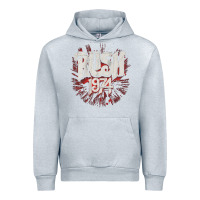 Heather Grey Rush 1974 Urban Hoodie - linhVisuals