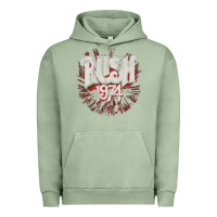 Pigment Oil Green Rush 1974 Urban Hoodie - linhVisuals