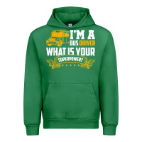 Emerald i'm a bus driver what is your superpower driving school bus t shirt Urban Hoodie - linhVisuals