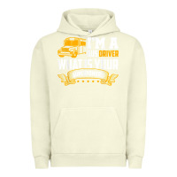 Pigment Pistachio i'm a bus driver what is your superpower driving school bus t shirt Urban Hoodie - linhVisuals