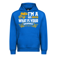 Cobalt i'm a bus driver what is your superpower driving school bus t shirt Urban Hoodie - linhVisuals