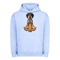 Pigment Grape Ice yoga fitness bluetick coonhound dog 363 bodybuilding Urban Hoodie - linhVisuals