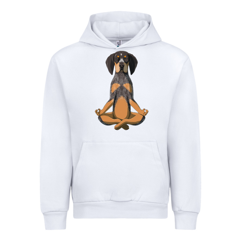 Yoga Fitness Bluetick Coonhound Dog 363 Bodybuilding Urban Hoodie by linhVisuals | Teevron