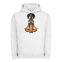 Pigment Lunar Rock yoga fitness bluetick coonhound dog 363 bodybuilding Urban Hoodie - linhVisuals