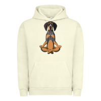 Pigment Pistachio yoga fitness bluetick coonhound dog 363 bodybuilding Urban Hoodie - linhVisuals