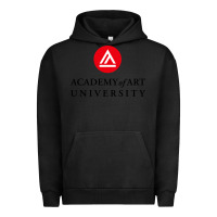 Pigment Black academy of art, college design Urban Hoodie - linhVisuals