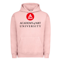 Pigment Salmon academy of art, college design Urban Hoodie - linhVisuals