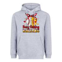 Heather Grey busy raising ballers Heavyweight Hoodie - JahusDesignShop