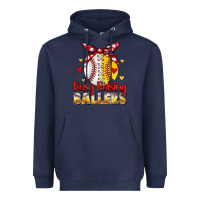 Navy busy raising ballers Heavyweight Hoodie - JahusDesignShop