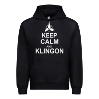 Black keep calm and klingon Urban Hoodie - linhVisuals