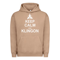 Pigment Burro keep calm and klingon Urban Hoodie - linhVisuals