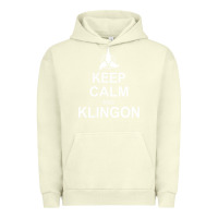 Pigment Pistachio keep calm and klingon Urban Hoodie - linhVisuals