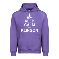 Tulip keep calm and klingon Urban Hoodie - linhVisuals