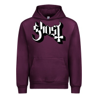 Mauve Wine ghost Urban Hoodie - linhVisuals
