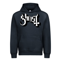 Navy ghost Urban Hoodie - linhVisuals