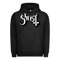 Pigment Black ghost Urban Hoodie - linhVisuals