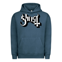 Pigment Midnight Navy ghost Urban Hoodie - linhVisuals