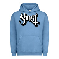 Pigment Pebble Blue ghost Urban Hoodie - linhVisuals
