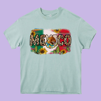 Mexico Heavy Core Tee Designed By Ranaportraitstore