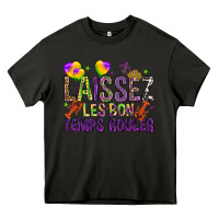 Asphalt Loissez les bon temps rouler with balloon Heavy Core Tee - HowdyJamesFarm