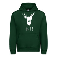 Forest Green knights who say ni Urban Hoodie - linhVisuals