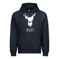 Navy knights who say ni Urban Hoodie - linhVisuals