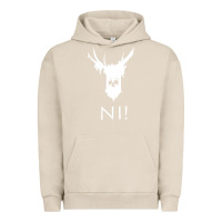 Pigment French Oak knights who say ni Urban Hoodie - linhVisuals