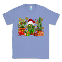 Colony Blue christmas cactus Classic Tee - CowGirlArtShop
