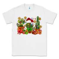 White christmas cactus Classic Tee - CowGirlArtShop