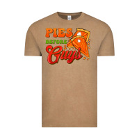 Vintage Coffee Pies Before Guys Vintage Tee - FaDigitalArtStudio
