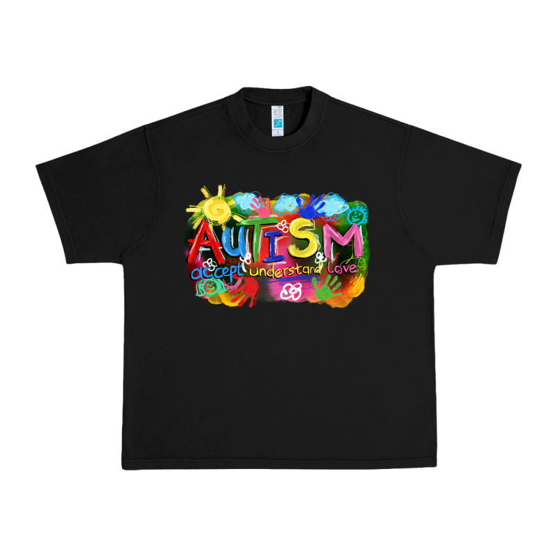 Autism Accept Understand Love Urban Heavy Tee by FaDigitalArtStudio | Teevron