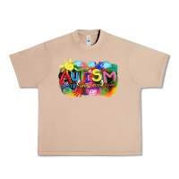 Burro Autism accept understand love Urban Heavy Tee - FaDigitalArtStudio