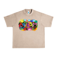 French Oak Autism accept understand love Urban Heavy Tee - FaDigitalArtStudio