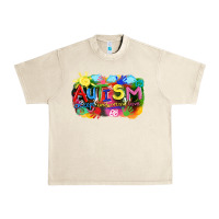 Sandshell Autism accept understand love Urban Heavy Tee - FaDigitalArtStudio