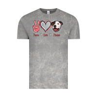 Cloud Rock Peace Love Pitties Vintage Tee - Jasminsmagicworld