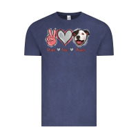 Vintage Denim Peace Love Pitties Vintage Tee - Jasminsmagicworld