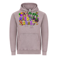 Vintage Zinc happy mardi gras Vintage Hoodie - FaDigitalArtStudio